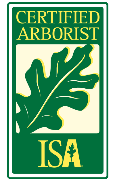 Official ISA Certified Arborist badge from the International Society of Arboriculture